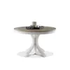 Riverside Furniture 37251-37252 Cora - Round Dining Table - Cloud / Fog