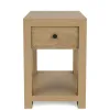 Riverside Furniture 91012 Davie - Chairside Table - Light Brown
