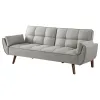 Coaster Fine Furniture 360096 Caufield - Upholstered Tufted Convertible Sofa Bed - Gray