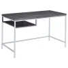 CoasterEssence 801271 Kravitz - 1-Shelf Writing Desk - Weathered Gray