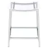 Coaster Fine Furniture 182358 Jovani - Acrylic Backless Counter Stool (Set of 2) - Chrome