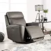Furniture of America CM9922GY-CH-PM Artemia - Power Recliner - Gray