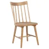 Coaster Fine Furniture 108546NAT Middleton - Solid Wood Dining Side Chair Brown (Set of 2) - Natural