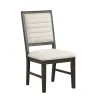 New Classic D4101-20 Plateau - Side Chair (Set of 2) - Rustic Espresso