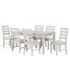 New Classic 40-D4129-D6C Echo - Dining Table And 6 Chairs - Driftwood