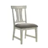 Liberty Furniture 528-C2501S Hallendale - Splat Back Side Chair - Gravel Wash
