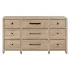 Liberty Furniture 780-BR31 Liberty Furniture 780-BR31 Proximity Place - 9 Drawer Dresser - Barley Buff
