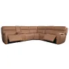 Liberty Furniture 7026AN-UPH-6PCSEC Chase - 6 Piece Sectional - Oslo Antelope