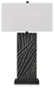 Ashley Furniture L235774 Bartlen - Poly Table Lamp - Black / Gold Finish