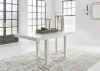Ashley Furniture D642-32 Robbinsdale - Rectangular Counter Height Dining Extension Table - Antique White
