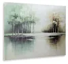 Ashley Furniture A8000470 Garlenridge - Wall Art - Green / Tan / White