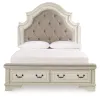 Ashley Furniture B743B18 Ashley Furniture B743B18 Realyn - Queen Upholstered Bed - Two-tone