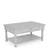 Riverside Furniture 54302 Winston - Rectangular Cocktail Table - Aged Cotton
