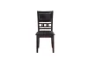 New Classic D1701-20-EBY New Classic D1701-20-EBY Gia - Dining Chairs (Set of 2) - Ebony - Faux Leather