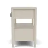 Riverside Furniture 37568 Laguna - 2 Drawer Nightstand - Beige