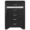 CoasterEveryday 206365 Miranda - 5-Drawer Bedroom Chest - Black
