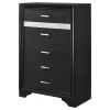 CoasterEveryday 206365 Miranda - 5-Drawer Bedroom Chest - Black