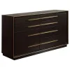 CoasterElevations 223261Q-S5 Durango - 5 Piece Queen Bedroom Set - Smoked Peppercorn