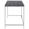 CoasterEssence 801271 Kravitz - 1-Shelf Writing Desk - Weathered Gray