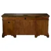 CoasterElevations 881282 Hartshill - 5-Drawer Credenza Office Desk Burnish Oak - Burnished Oak