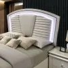 Furniture of America CM7899Q-BED Maddie - Queen Bed - Pearl White / White