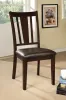 Furniture of America CM3325SC-2PK Bridgette - Side Chair (Set of 2) - Espresso