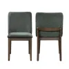 New Classic D3434-20-GRN New Classic D3434-20-GRN Kody - Upholstered Dining Chair (Set of 2) - Forest Green