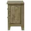 Coaster Fine Furniture 207532 Hazlewood - 2-Drawer Nightstand Bedside Table - Vineyard Oak