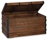Ashley Furniture A4000096 Kettleby - Storage Trunk - Brown