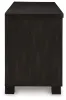 Ashley Furniture W841-168 Galliden - Extra Large TV Stand - Black