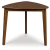 Ashley Furniture PCD609-16 Tameride - Triangle Dining Room Table - Brown