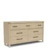 Riverside Furniture 30660 Rosalie - Seven Drawer Dresser - Hemlock