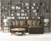 Jackson Furniture Industries 4376/76/46-49 Jackson Furniture Industries 4376/76/46-49 Mammoth - 2 Piece Sofa Chaise With RSF Chaise - Chocolate