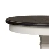 Liberty Furniture 417-OT1021 Allyson Park - Chair Side Table - Wirebrushed White / Charcoal