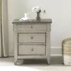 Liberty Furniture 457-BR61 Ivy Hollow - 3 Drawer Nightstand With Charging Station - Weathered Linen / Dusty Taupe
