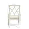 Riverside Furniture 59398 Myra - Back Upholstered Arm Chair (Set of 2) - Paperwhite