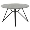 CoasterEveryday 193801 Neil - Round Smart Top Dining Table - Gunmetal