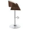 CoasterEssence 104966 Dana - Adjustable Bar Stool - Ecru And Chrome