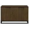 Coaster Fine Furniture 950393 Ryatt - 4 Door Engineered Wood Accent Cabinet - Dark Pine