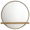 Coaster Fine Furniture 224307-SET Arini - 2 Piece Makeup Vanity Table And Mirror Set - Sand Wash