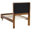 Coaster Fine Furniture 205131T-S5 Robyn - 5 Piece Twin Bedroom Set - Dark Walnut