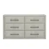 Liberty Furniture 522-BR31 Modern Play - 6 Drawer Dresser - Natural White