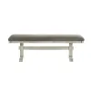 Liberty Furniture 528-C9001B Hallendale - Upholstered Dining Bench - Gravel Wash