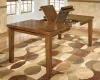 Ashley Furniture D594-35 Ralene - Rectangular Dining Room Butterfly Extension Table - Medium Brown