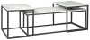 Ashley Furniture T182-13 Donnesta - Occasional Table Set (Set of 3) - Gray / Black