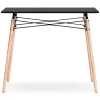 Ashley Furniture H020-10 Ashley Furniture H020-10 Jaspeni - Home Office Desk - Black / Natural