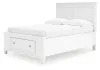 Ashley Furniture B680B25 Ashley Furniture B680B25 Fortman - Full Panel Storage Bed - White