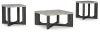 Ashley Furniture T251-13 Sharstorm - Occasional Table Set (Set of 3) - Two-tone Gray