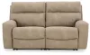 Ashley Furniture 61004S1 Ashley Furniture 61004S1 Next-Gen Durapella - 2-Piece Power Reclining Sectional Loveseat - Sand