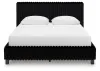 Ashley Furniture PCB3380B8 Ashley Furniture PCB3380B8 Zuraleus - Queen Upholstered Bed - Black